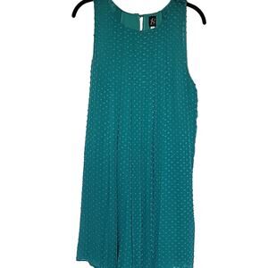 Sachin and Babi Flocked Silk Blend Babydoll Dress, 10